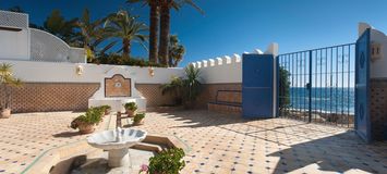 Villa for rent Marbella Golden Mile front beach