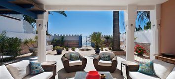 Villa for rent Marbella Golden Mile front beach
