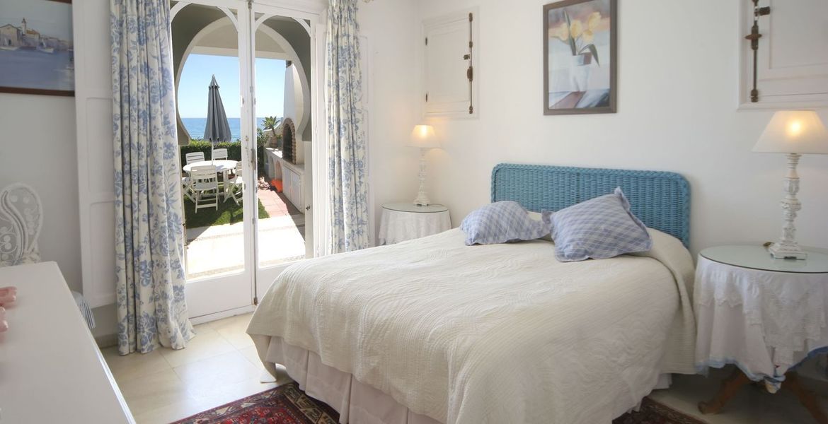 Golden Mile Marbella villa Beach front