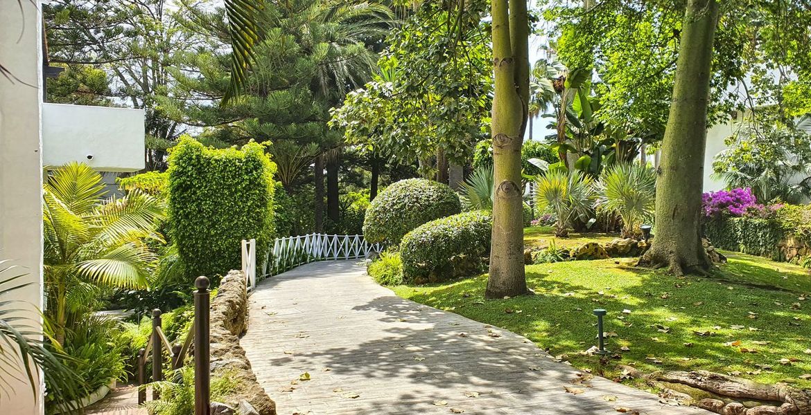 Deluxe Garden Suite in Hotel Puente Romano