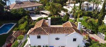 Villa for rent in Marbella Club area.