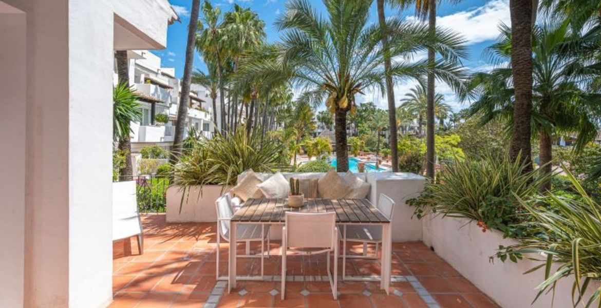 Apartment for rent in Marina Puente Romano Andalusian Garden