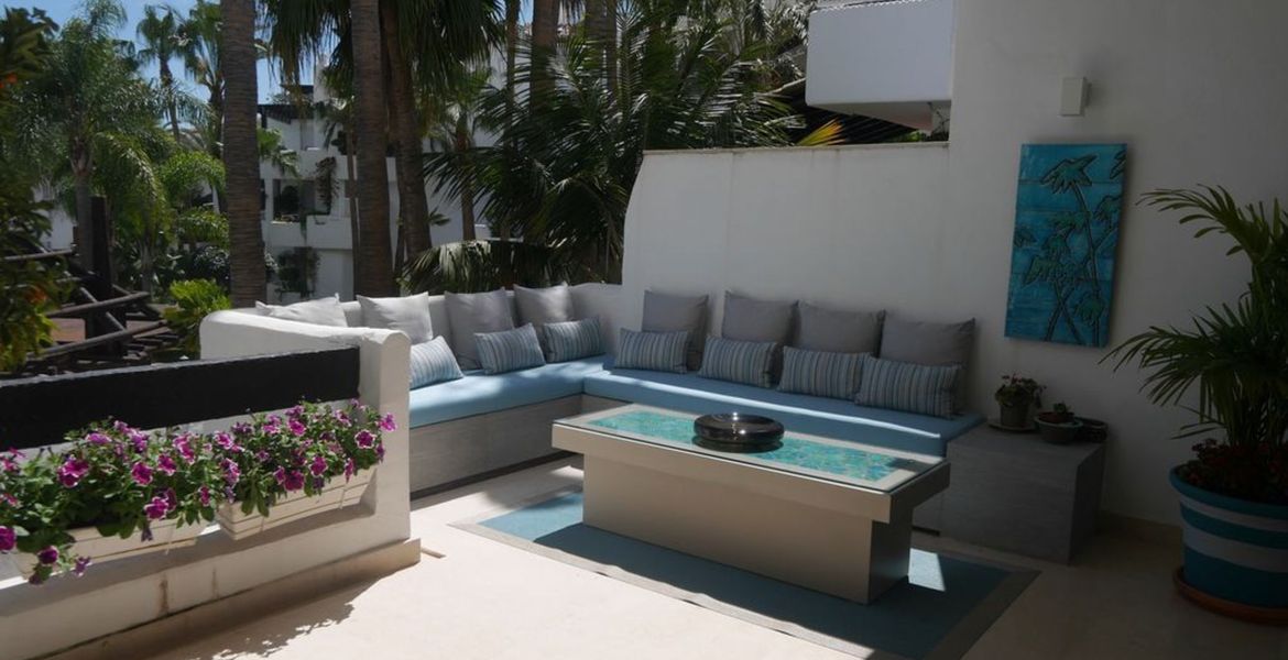 Apartment for rent in Marina Puente Romano Japanese Garden