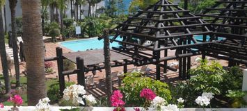 Apartment for rent in Marina Puente Romano Japanese Garden