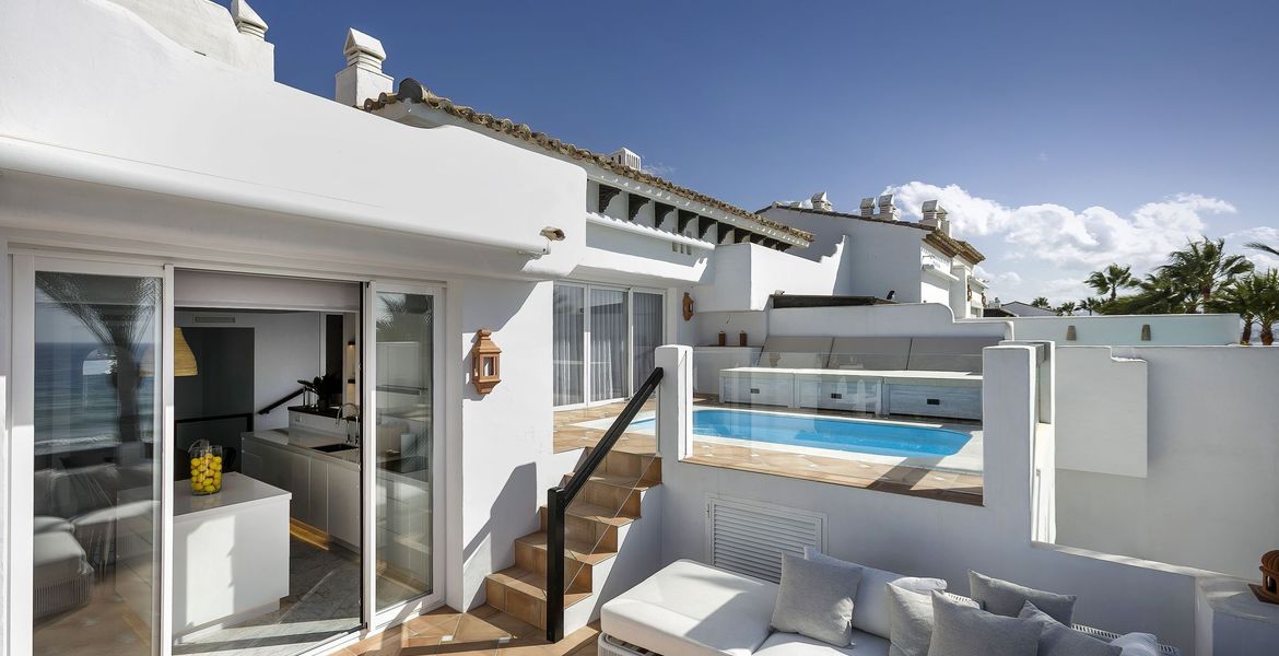 Penthouse for rental in Marina Puente Romano Marbella