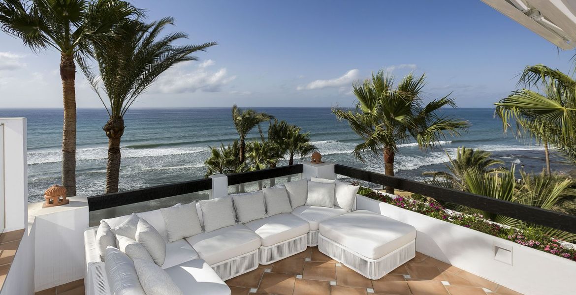 Penthouse for rental in Marina Puente Romano Marbella