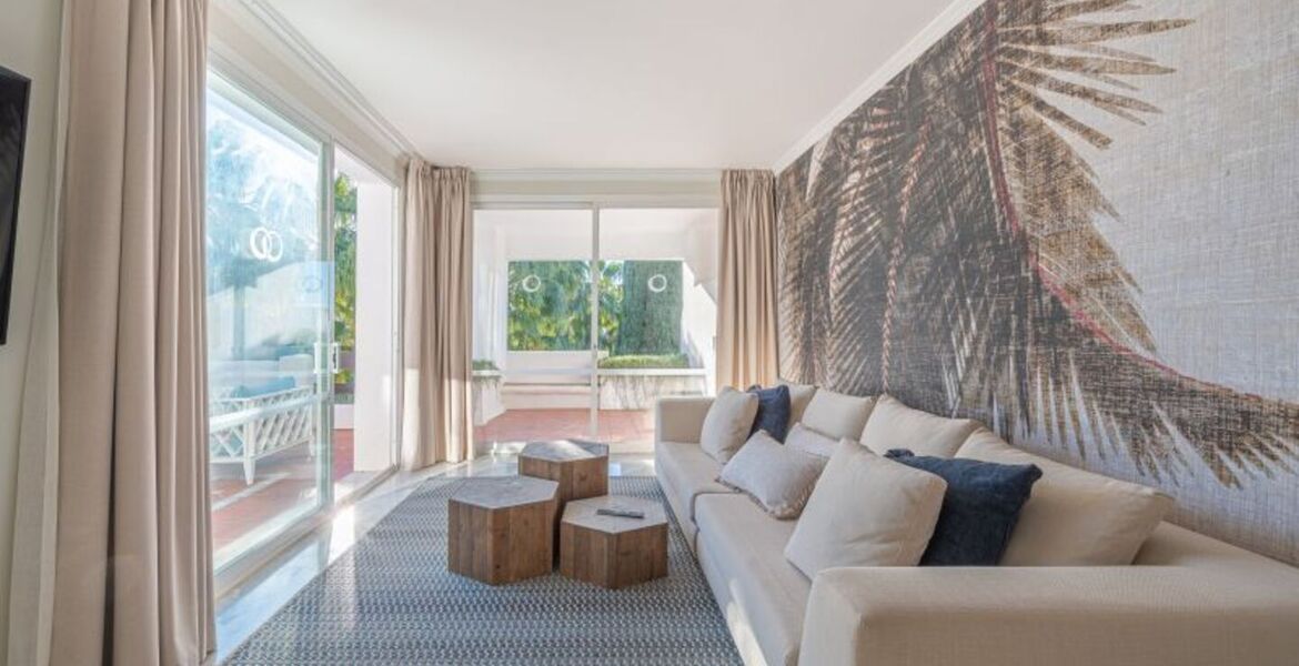 Penthouse duplex for rental in Marina Puente Romano Hotel