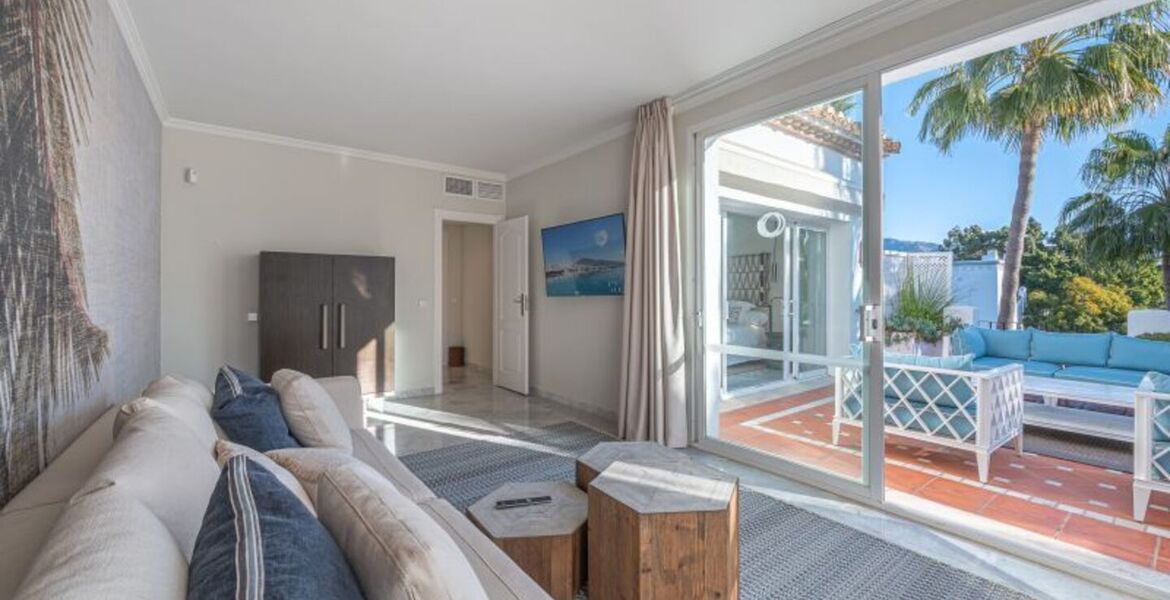 Penthouse duplex for rental in Marina Puente Romano Hotel
