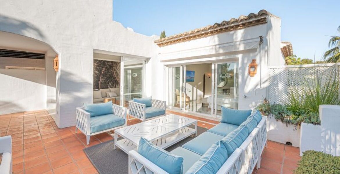Penthouse duplex for rental in Marina Puente Romano Hotel