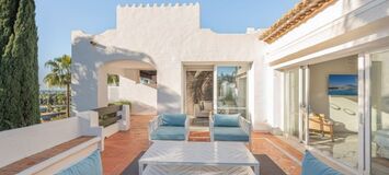 Penthouse duplex for rental in Marina Puente Romano Hotel