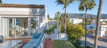 Penthouse duplex for rental in Marina Puente Romano Hotel