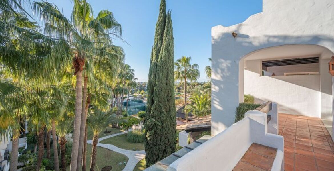 Penthouse duplex for rental in Marina Puente Romano Hotel