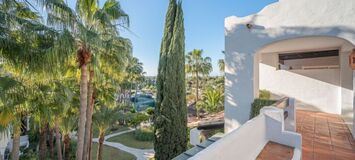 Penthouse duplex for rental in Marina Puente Romano Hotel