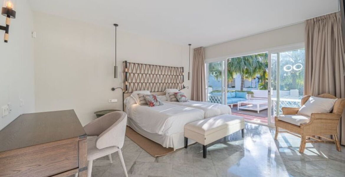 Penthouse duplex for rental in Marina Puente Romano Hotel