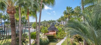 Penthouse duplex for rental in Marina Puente Romano Hotel