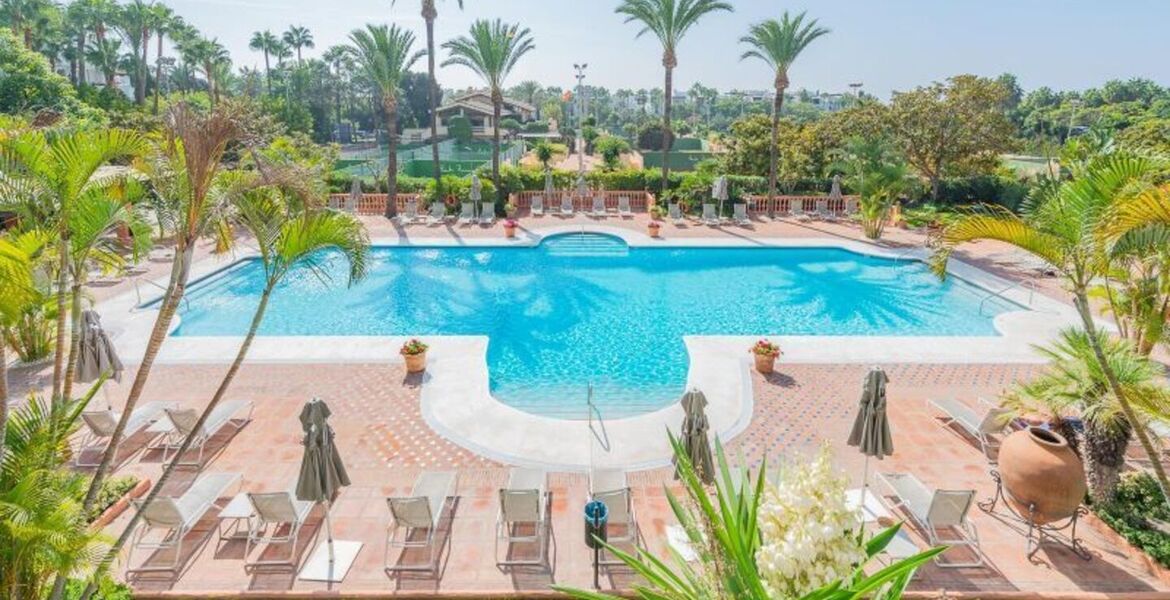 Penthouse duplex for rental in Marina Puente Romano Hotel