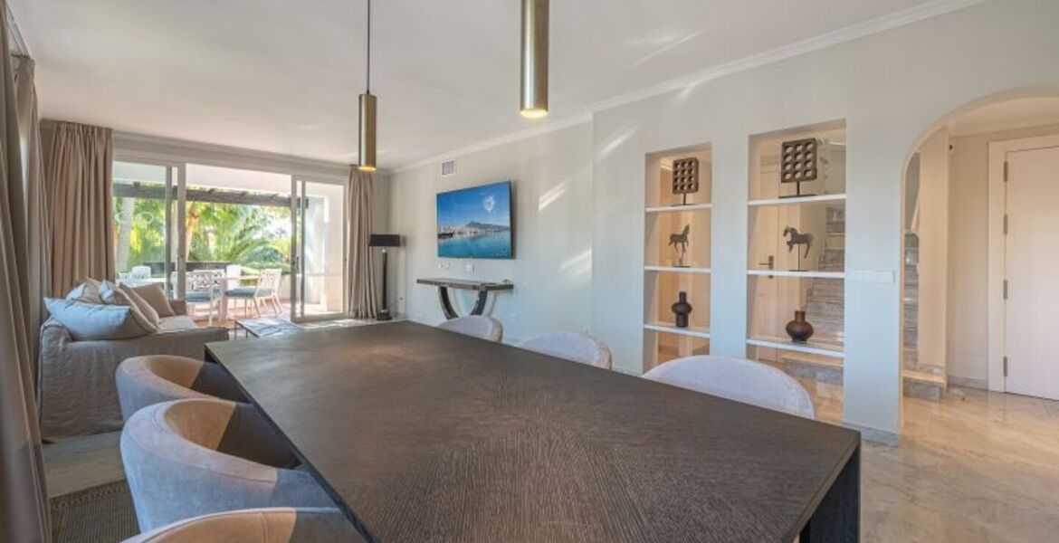 Penthouse duplex for rental in Marina Puente Romano Hotel