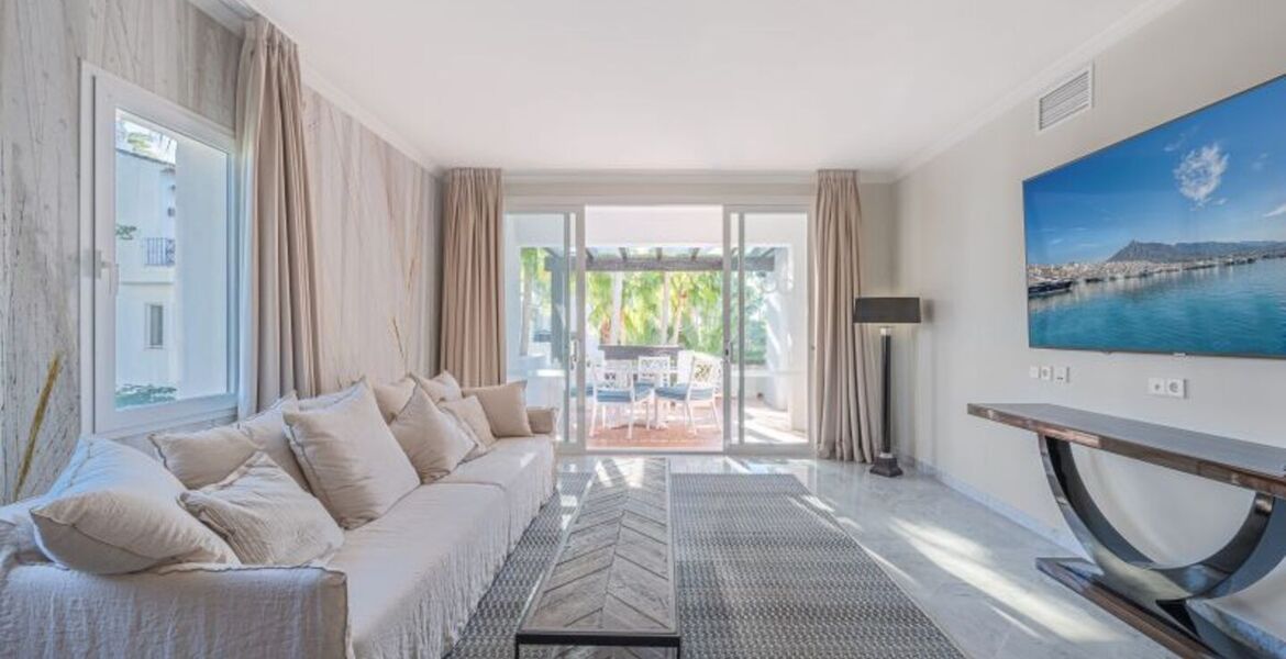 Penthouse duplex for rental in Marina Puente Romano Hotel