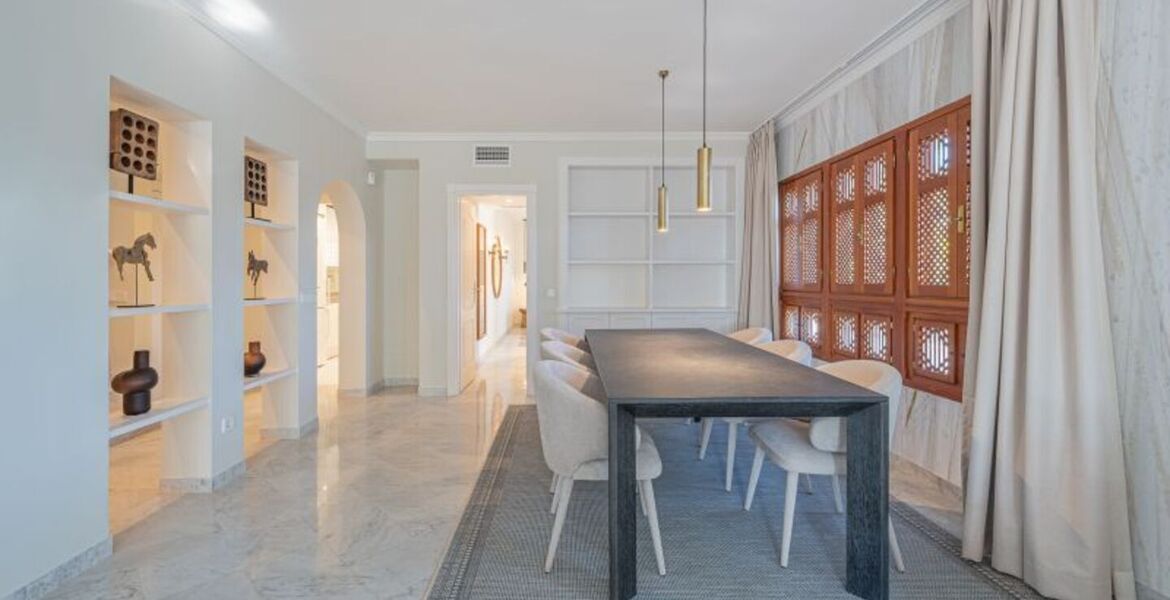 Penthouse duplex for rental in Marina Puente Romano Hotel