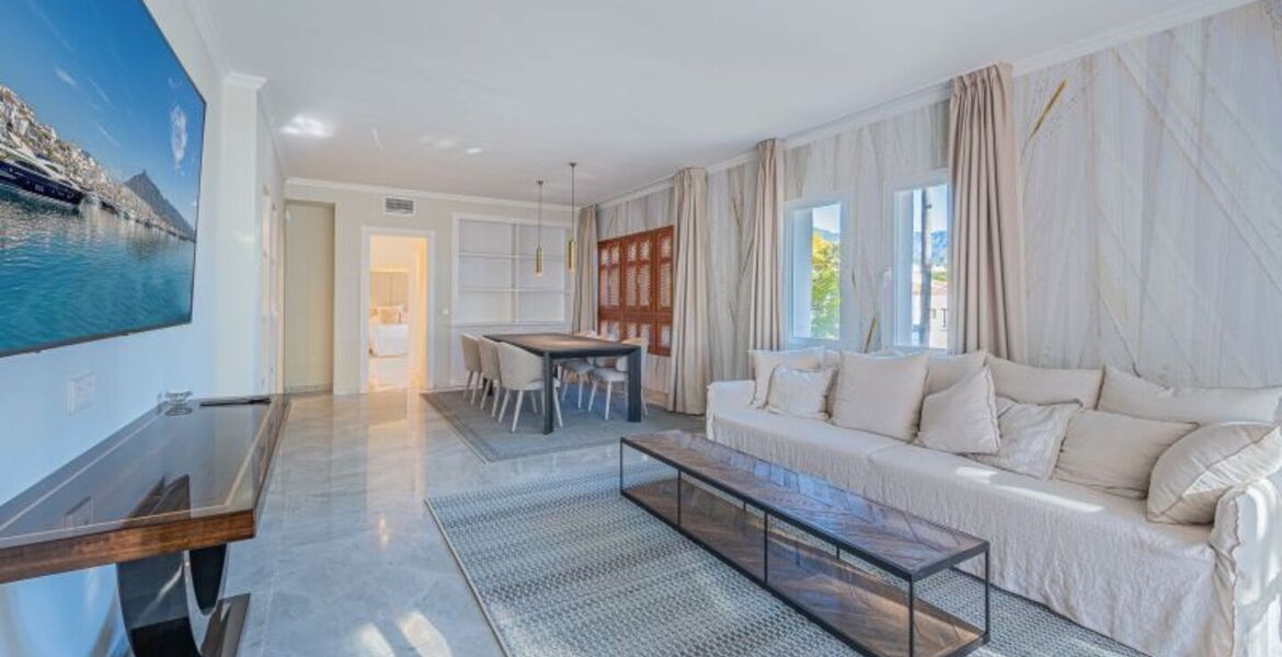 Penthouse duplex for rental in Marina Puente Romano Hotel