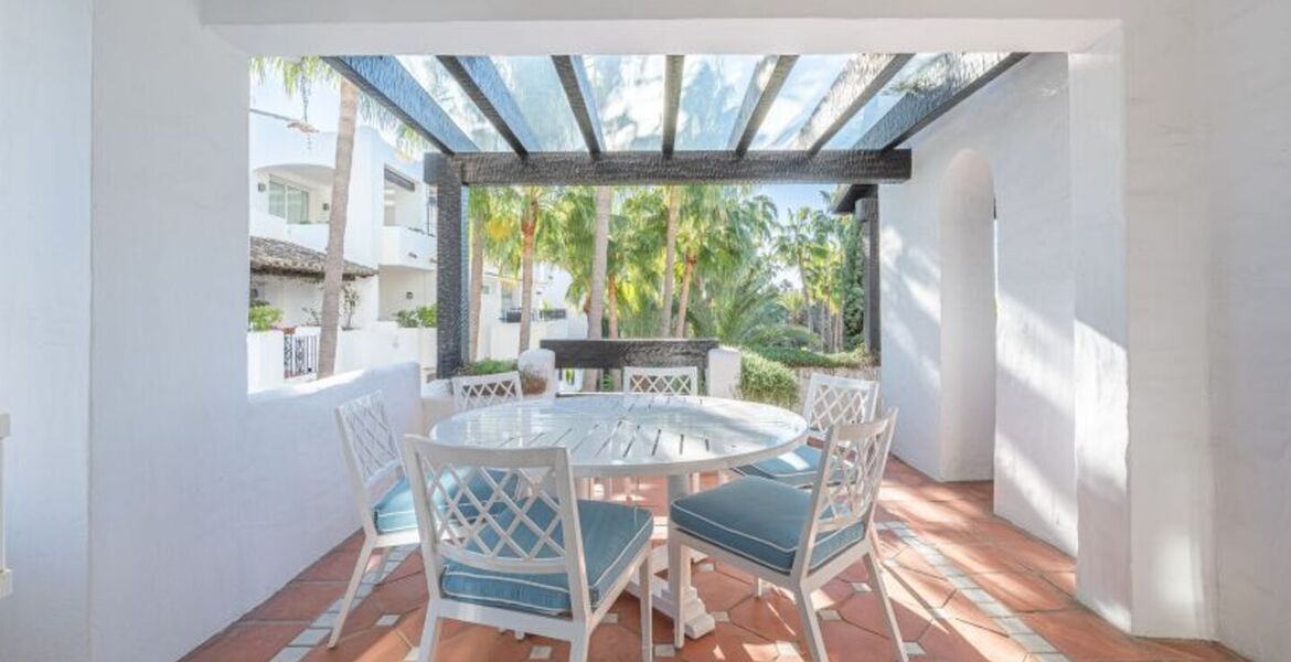 Penthouse duplex for rental in Marina Puente Romano Hotel