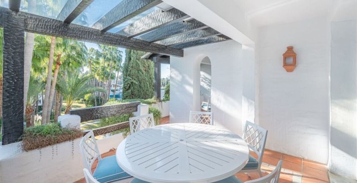 Penthouse duplex for rental in Marina Puente Romano Hotel