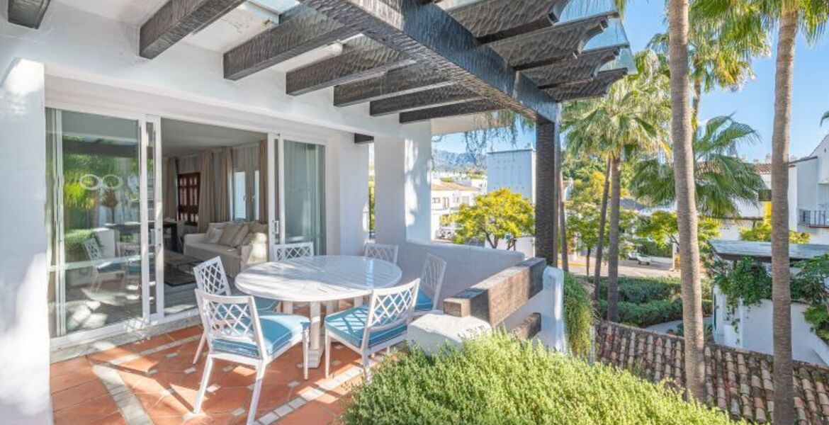 Penthouse duplex for rental in Marina Puente Romano Hotel