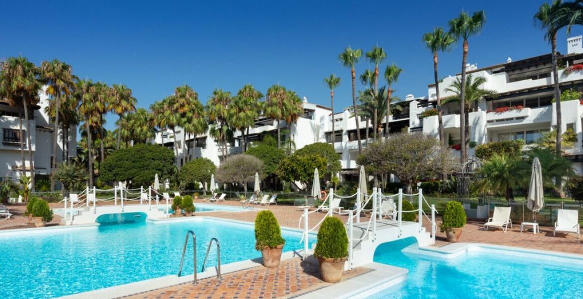 Penthouse duplex for rental in Marina Puente Romano Hotel