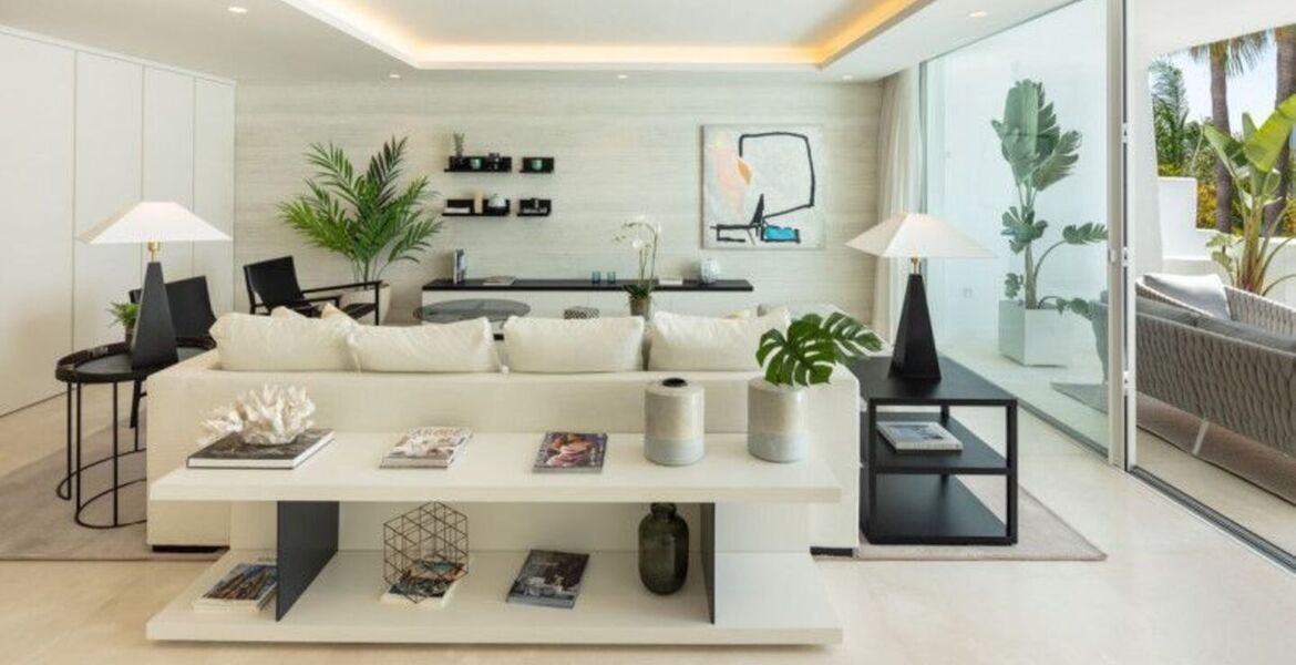 Penthouse duplex for rental in Marina Puente Romano Hotel