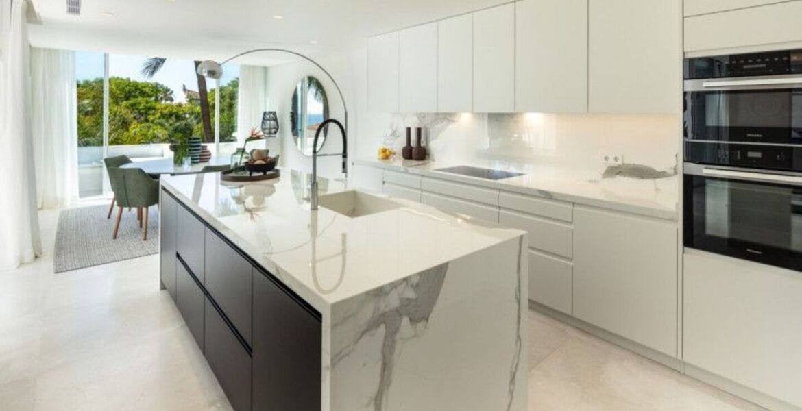 Penthouse duplex for rental in Marina Puente Romano Hotel