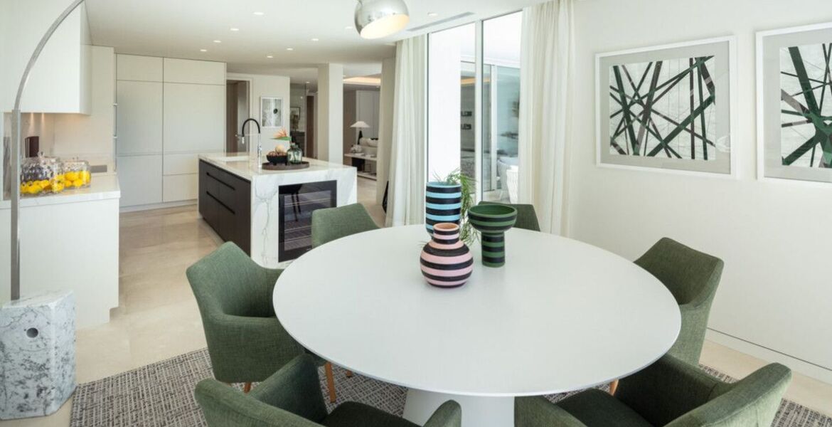 Penthouse duplex for rental in Marina Puente Romano Hotel