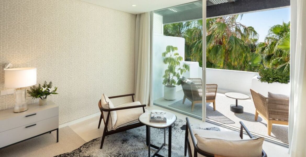 Penthouse duplex for rental in Marina Puente Romano Hotel