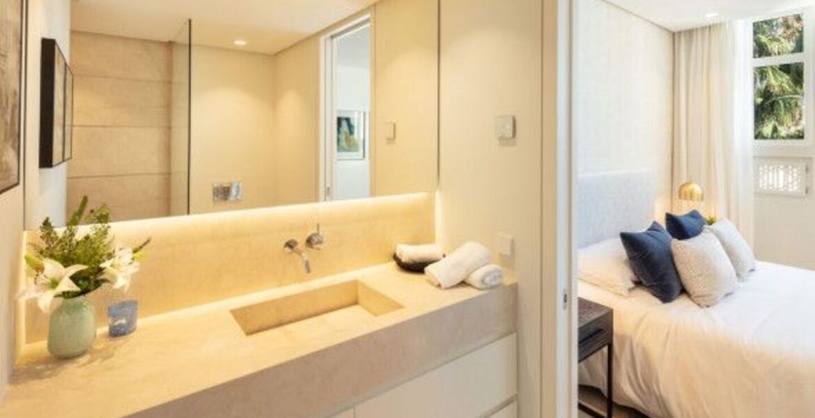 Penthouse duplex for rental in Marina Puente Romano Hotel