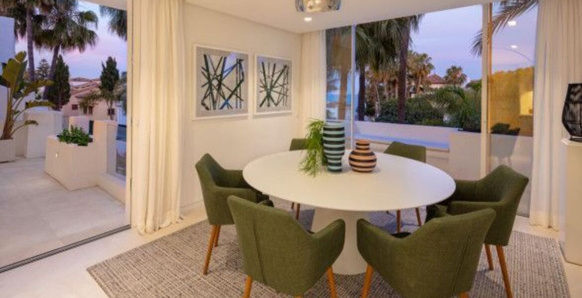 Penthouse duplex for rental in Marina Puente Romano Hotel