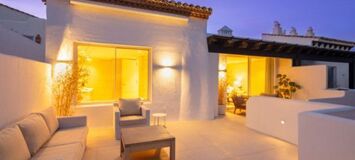 Penthouse duplex for rental in Marina Puente Romano Hotel