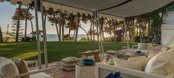 Beachfront Villa on Marbella's Golden Mile