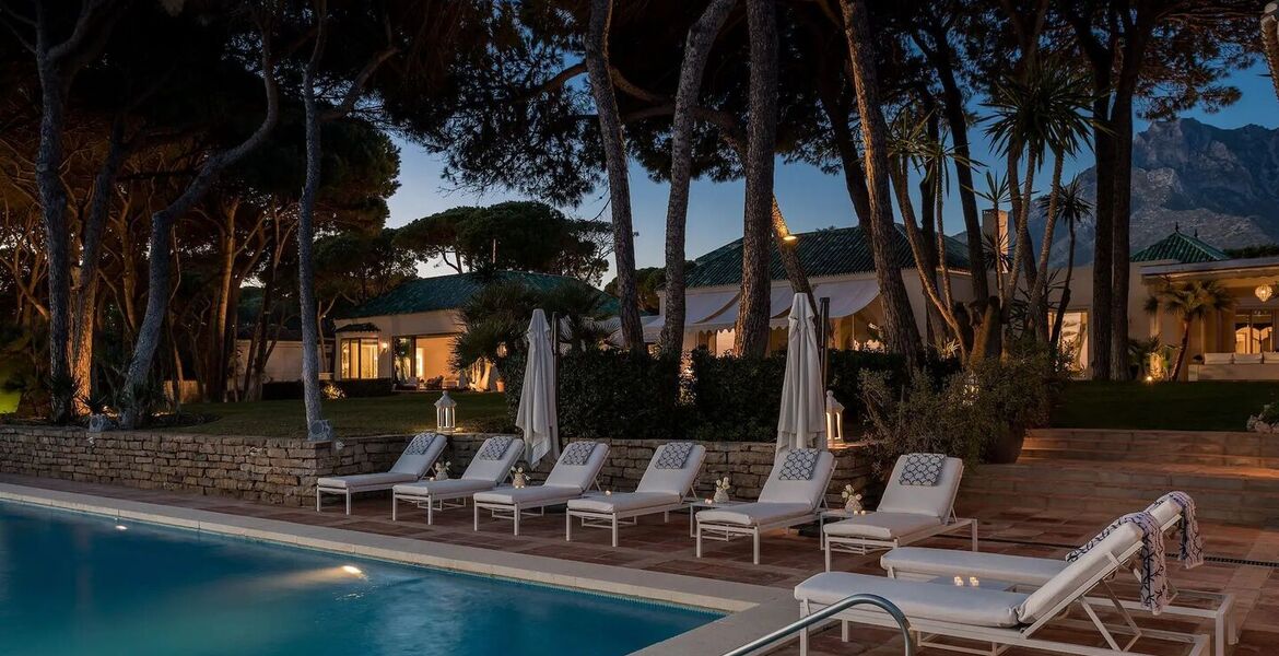 Beachfront Villa on Marbella's Golden Mile