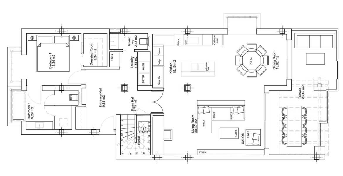 Apartment to rent in Marina Puente Romano
