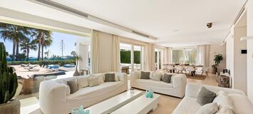 Villa en primera línea de playa en alquiler en la Milla de O