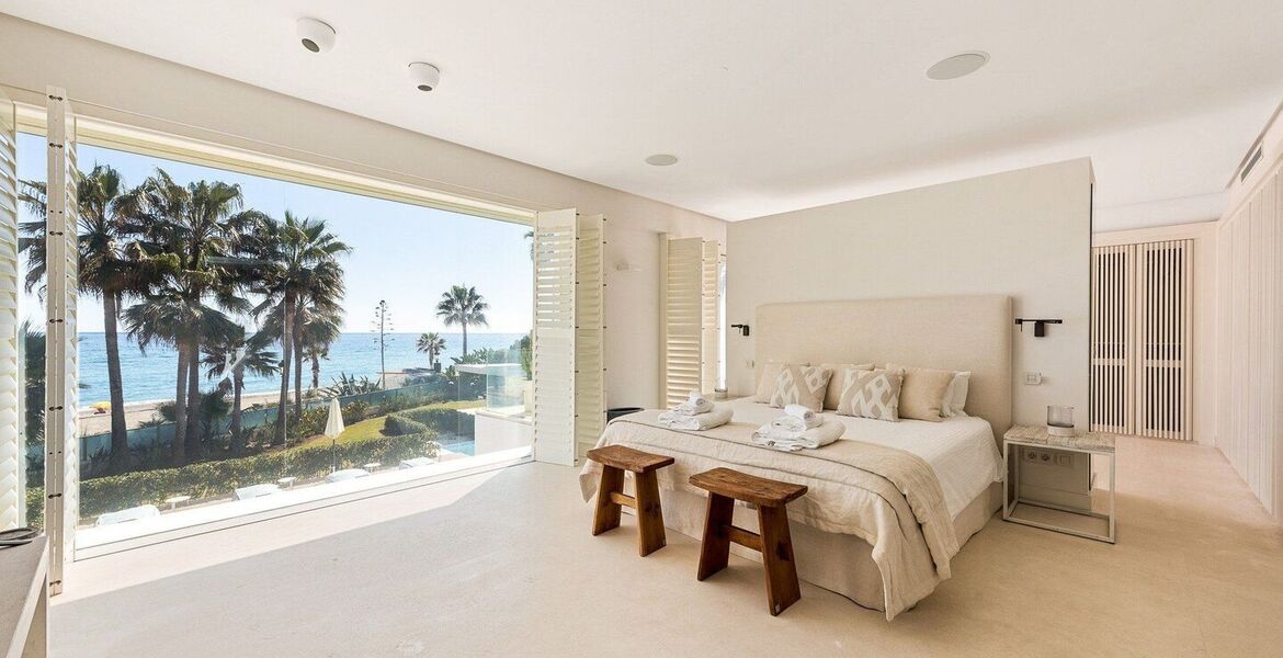 Villa en primera línea de playa en alquiler en la Milla de O