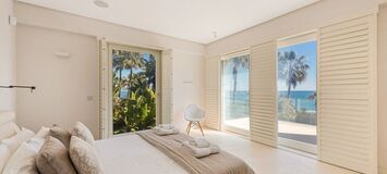 Villa en primera línea de playa en alquiler en la Milla de O