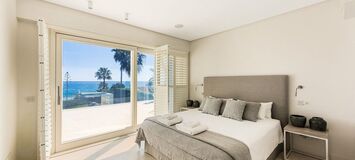 Villa en primera línea de playa en alquiler en la Milla de O